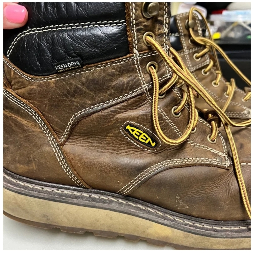 Keen Utility Rugged Unisex Safety Boots M 10/W 12